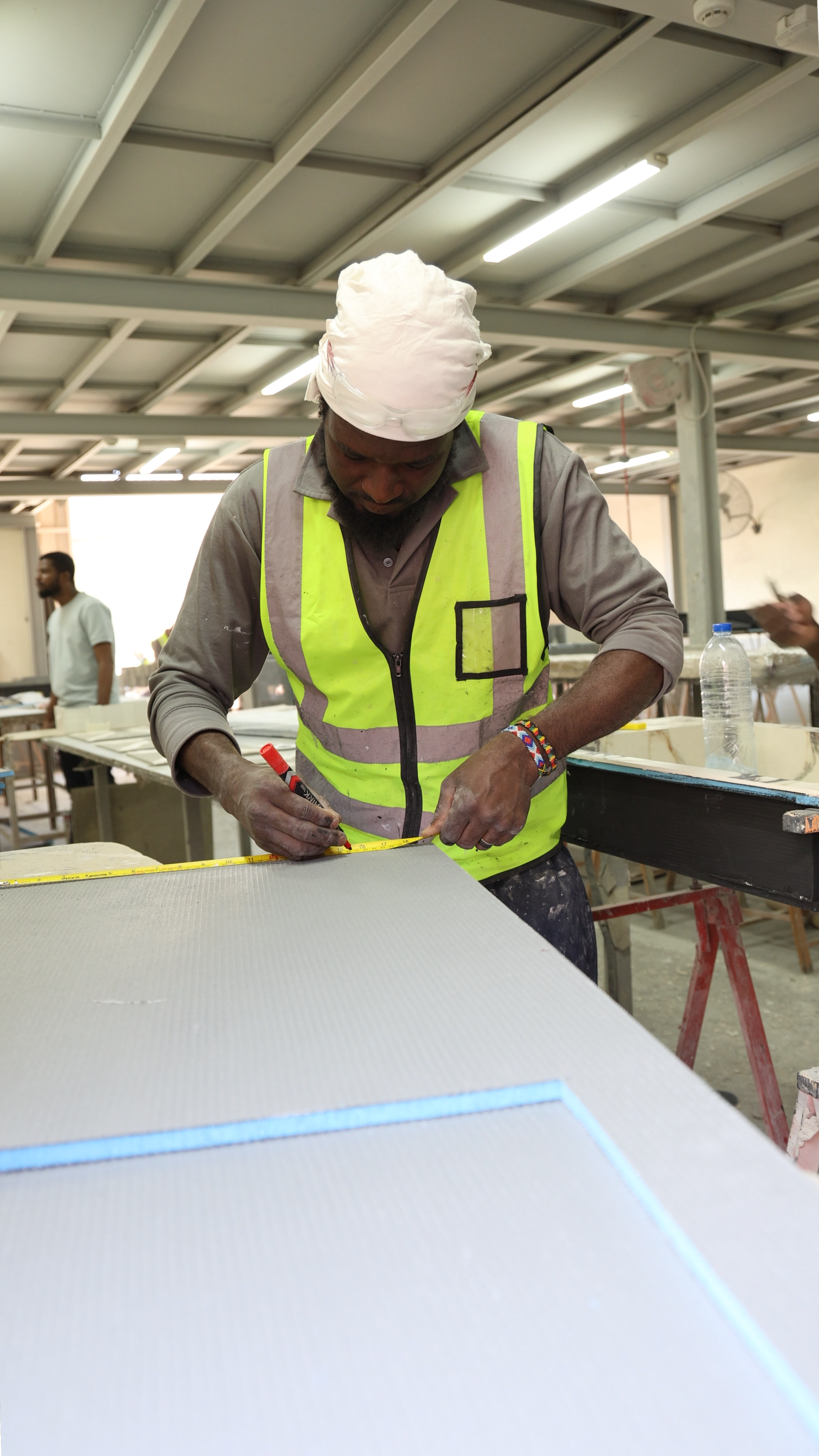 Porcelain Counter Production